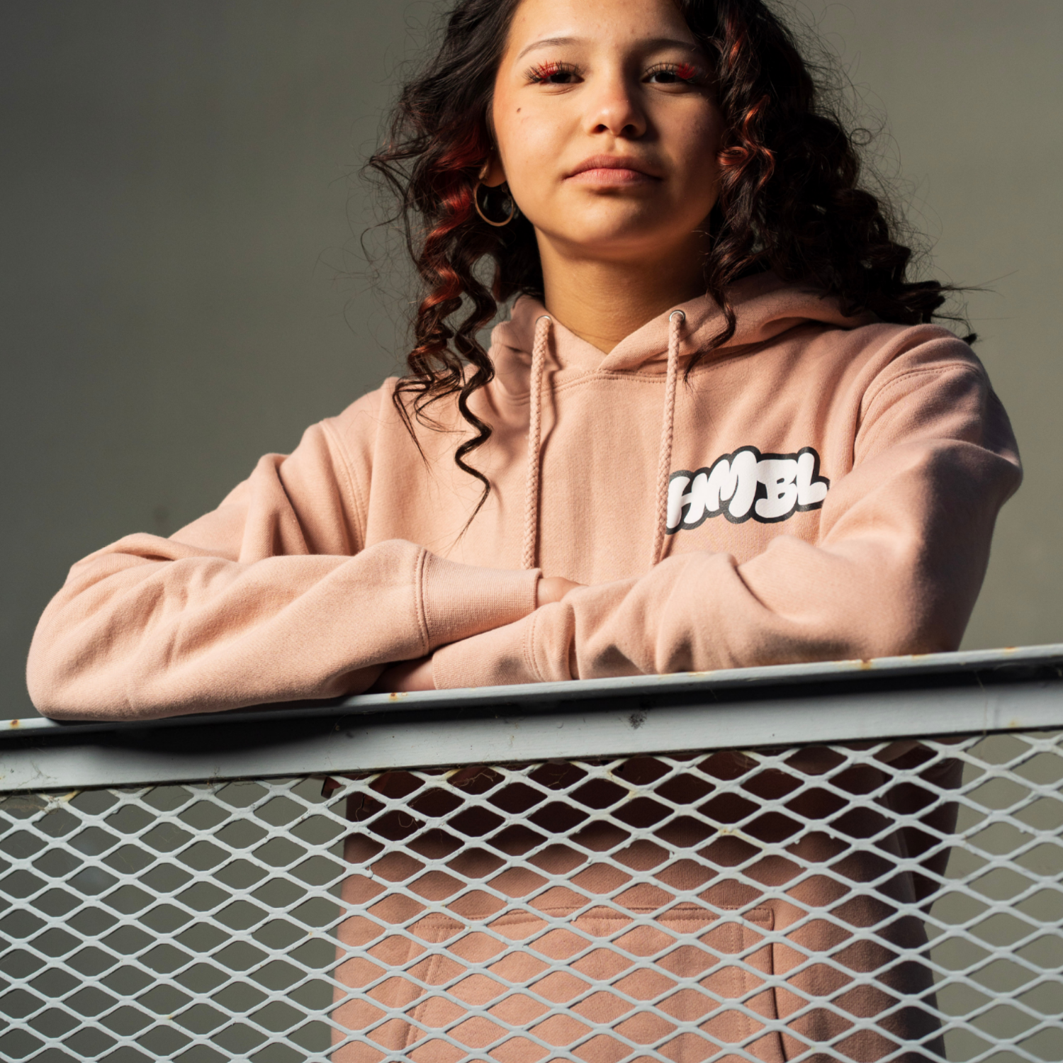 HMBL Original Collection Hoodie - Dusty Pink